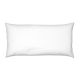 Rechteckiges Kissen Größe 40 x 80 cm ohne Kissenbezug. Der Artikel beinhaltet ein Baumwollinlett Farbe weiß mit Reißverschluss zum Variieren der Füllmenge = Festigkeit, Höhe. Füllung wahlweise antiallergene, waschbare  Kunststofffüllungen EPS-Perlen, EPP-