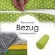Kissenbezug für Kissenrolle. Ersatzbezug 100% Baumwolle STANDARD 100 by OEKO-TEX®. Erhältliche Größen Ø15 x Länge 40 cm und Ø20 x Länge 50 cm. Wählen Sie aus über 50 bunten Designs und uni Farben.