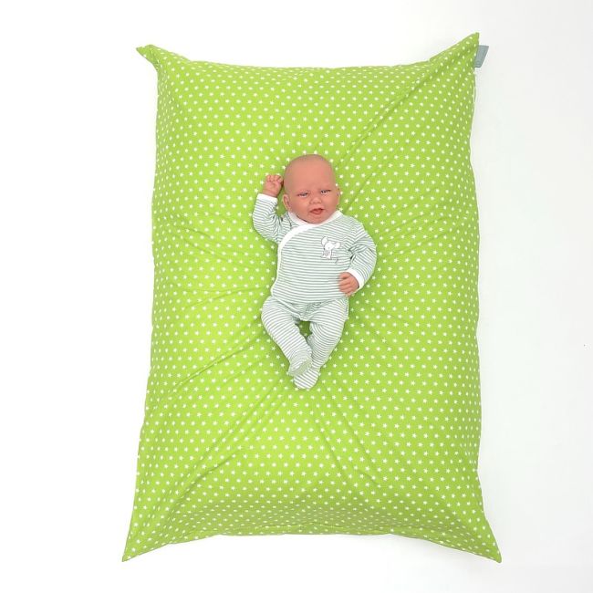 Pello Mehrzweck-Bodenkissen Für Babys & Kinder – Weich, Tragbare Kuschelecke & Spielmatte (Mohnblume)